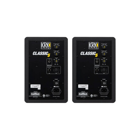 Monitor De Estudio Activo Krk Classic 5 Pack Con Cable Y Aislante Monitor De Estudio Activo Krk Classic 5 Pack Con Cable Y Aislante