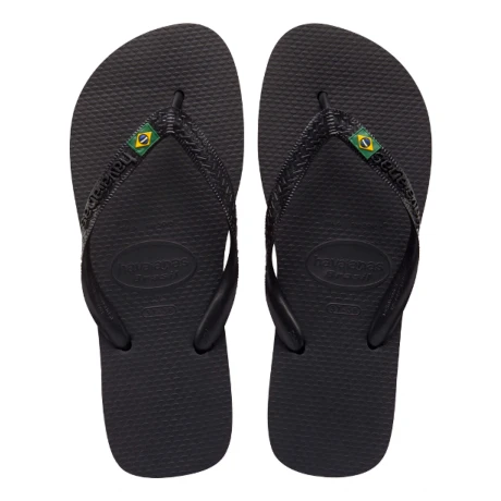 CHINELA T43-44 TOP BRASIL NEGRO UNISEX HAVAIANAS CHINELA T43-44 TOP BRASIL NEGRO UNISEX HAVAIANAS