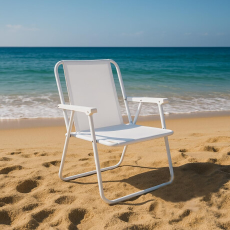 Set Sombrilla + Sillas x2 Acero 110Kg + Saca Arena Playa MOR Verde/plata