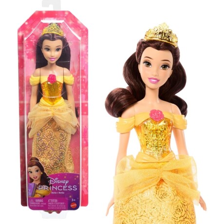 Muñeca Disney Princesas y Falda con Brillos 30CM BELLA