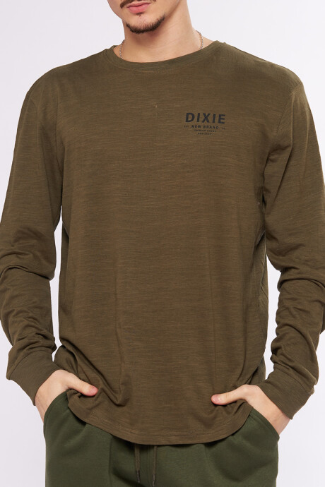 T-SHIRT ML BRANE DIXIE Militar