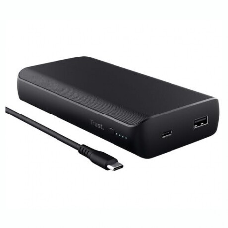 Power Bank TRUST Laro 65W Capacidad 20.000 mAh - Black Power Bank TRUST Laro 65W Capacidad 20.000 mAh - Black