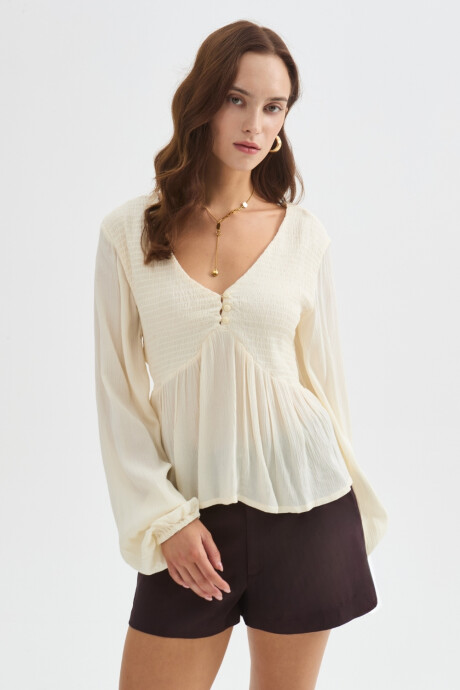 Blusa Pelvi Crudo / Natural