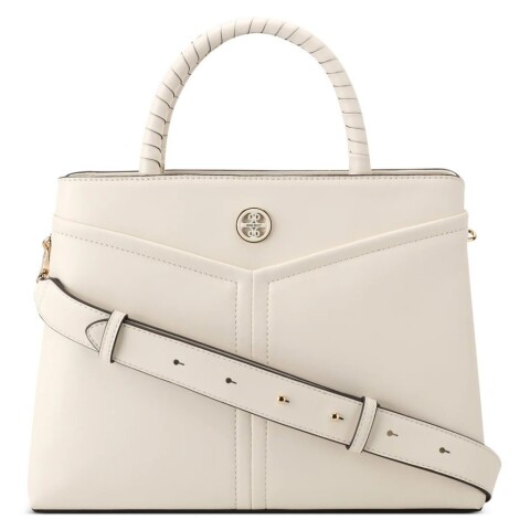 Satchel Handbag Erina 2 Comp Chic Cream