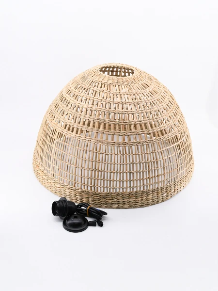 LAMPARA COLGANTE BEIGE