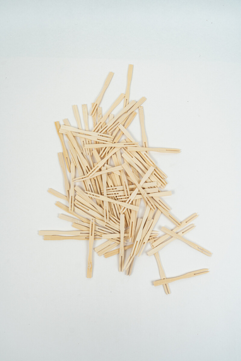 Utensillos Pinchos De Copetín, 100 Piezas - Color Unico 