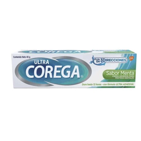 Corega Adhesivo Ultra Menta 40 Gr Corega Adhesivo Ultra Menta 40 Gr