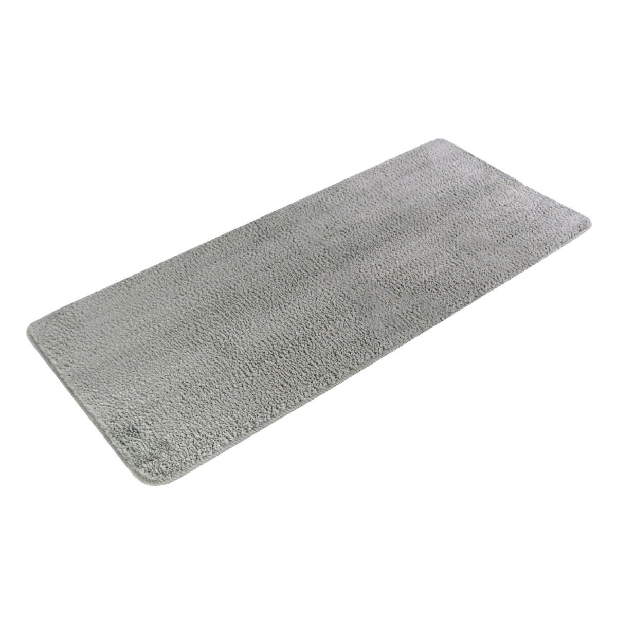 ALFOMBRA GRIS 50X120CM P/BAÑO 