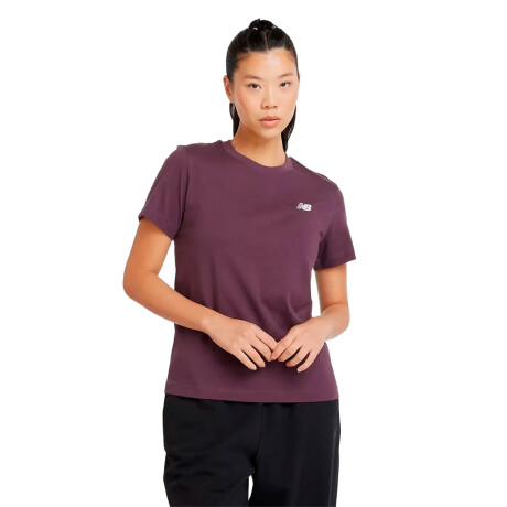 Remera de Mujer New Balance Sport Essentials Jersey Bordó
