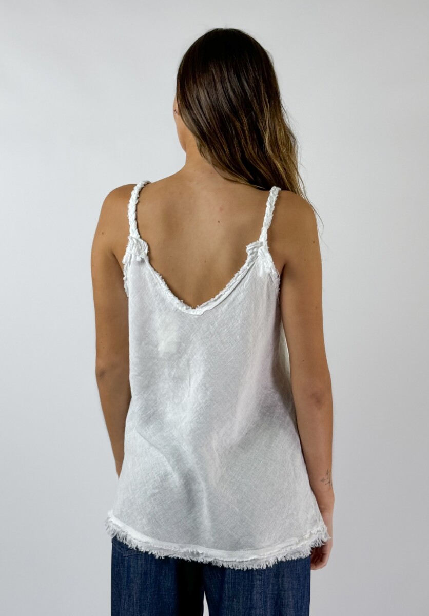 TOP LINO ASTRALIS - BLANCO 