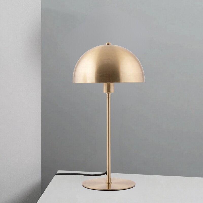 ARTEFACTO DECORATIVO DE MESA MUSHROOM Luminaria De Mesa Mushroom Bronce