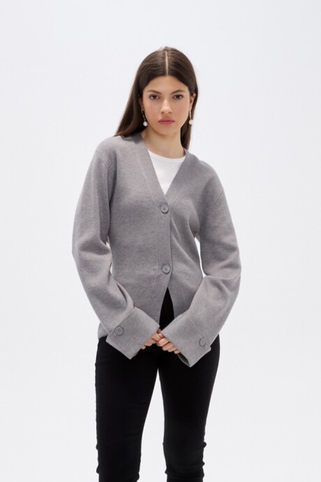 Saco Opal Gris Melange Medio