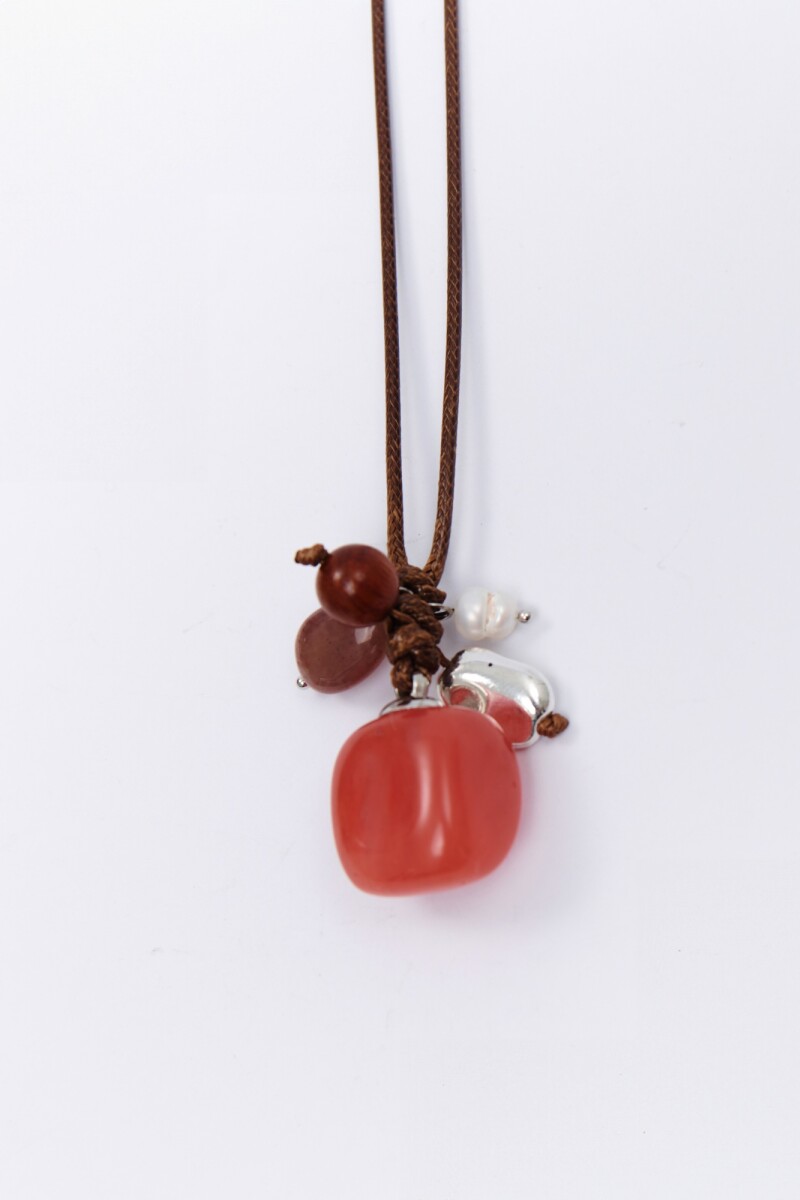 COLGANTE PIEDRA QUARZOROSA