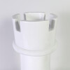 FIGURA AJEDREZ TORRE BLANCO 17X42CM Unica