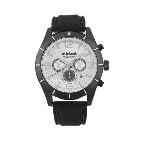 Reloj Mistral Fashion Silicona Negro 0