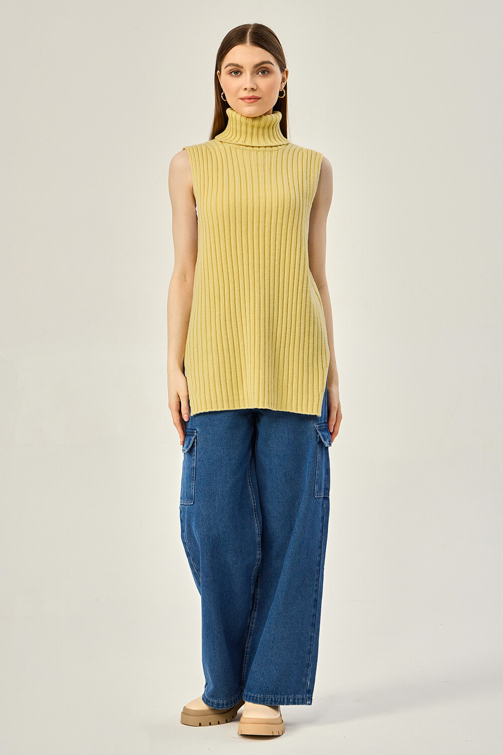 Chaleco Derain Amarillo Palido