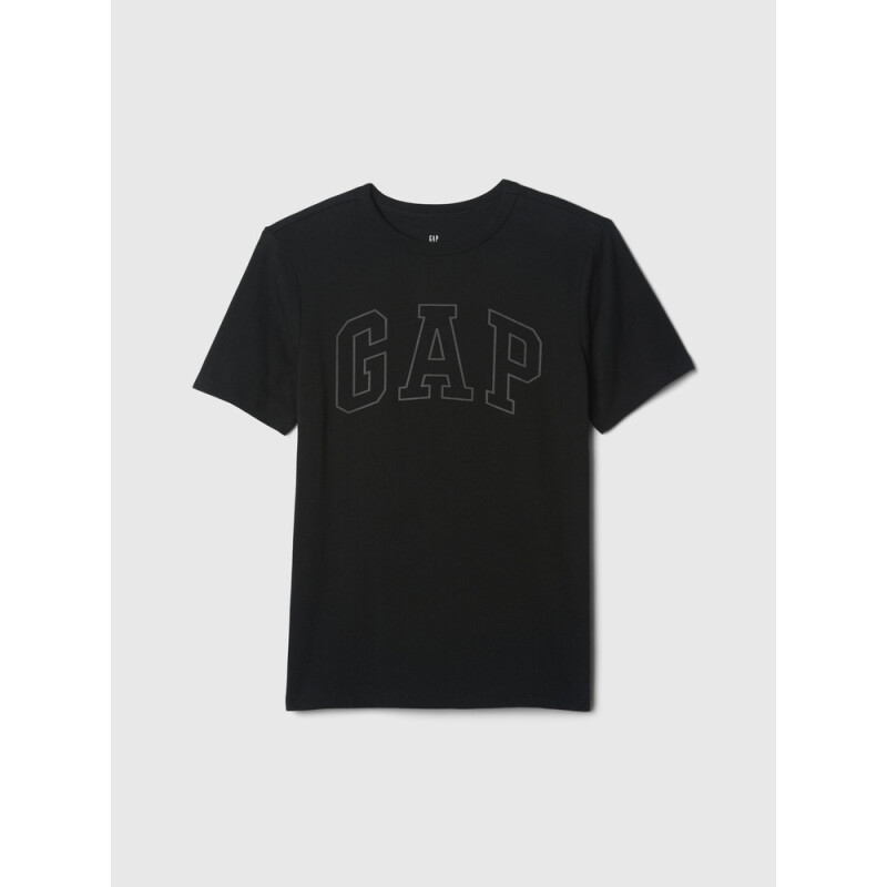 V-BAS SS LOGO TEE TRUE BLACK