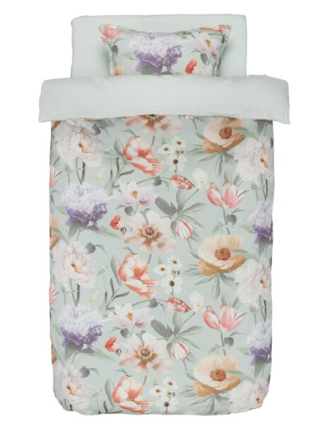 Juego sábana y funda nórdica ERNA Sateen 155x220 v Juego sábana y funda nórdica ERNA Sateen 155x220 v