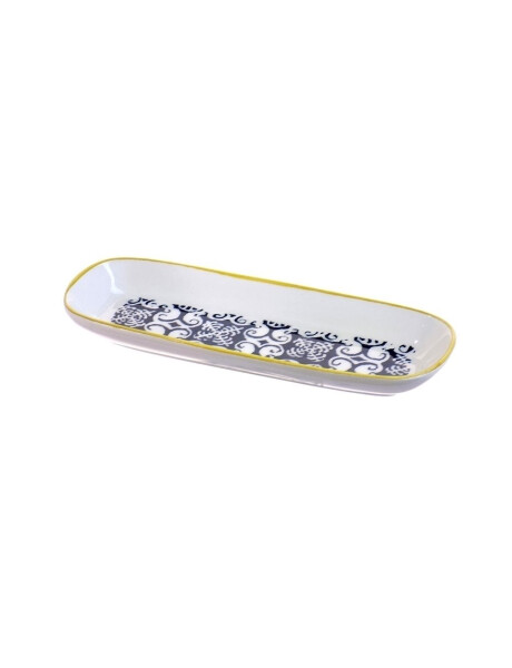 BANDEJA OVAL 24.5x9.5CM NAZEN NEGRO BANDEJA OVAL 24.5x9.5CM NAZEN NEGRO