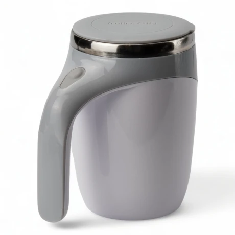 Taza Automezcladora Magnetica C/tapa 380ml Recargable Usb Sin Color