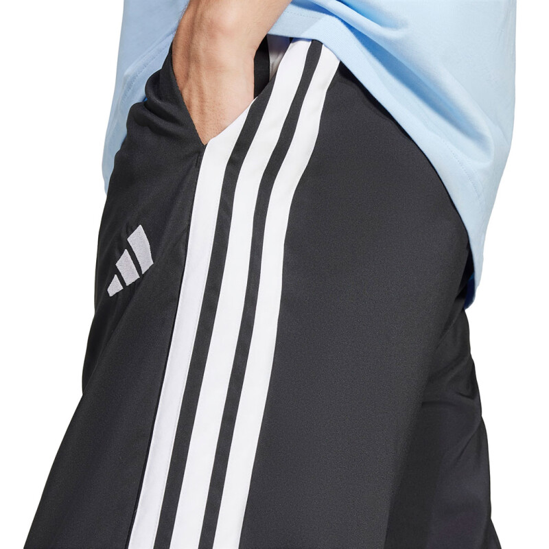 Pantalon de Hombre Adidas M 3S Wv Tc Pt Negro - Blanco