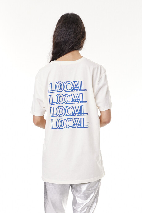 T-shirt Local Off white