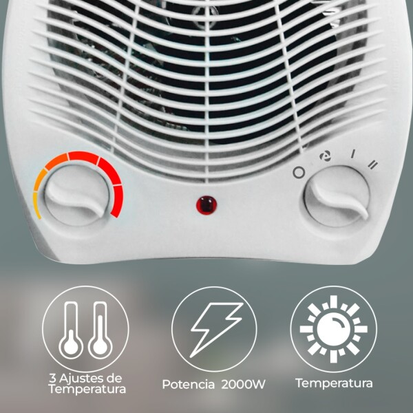 Calentador Punktal Pk-cu3400 CALOVENTILADOR PUNKTAL PK-3400 2KW