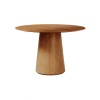 Mesa de Comedor Redonda 1.2 - Zara Marrón