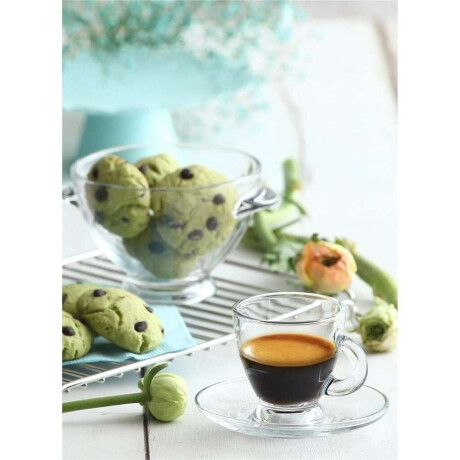 Set 6 Tazas Espresso C/Plato Lav 95Cc Roma