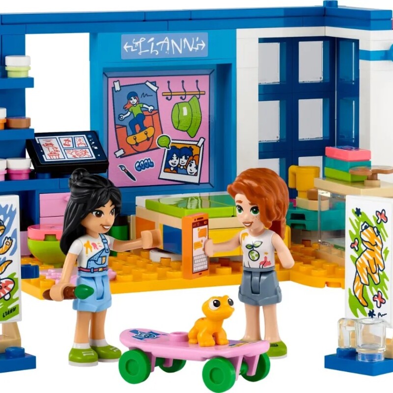 Lego Friends La Habitación De Liann + Autumn 204 pcs Lego Friends La Habitación De Liann + Autumn 204 pcs
