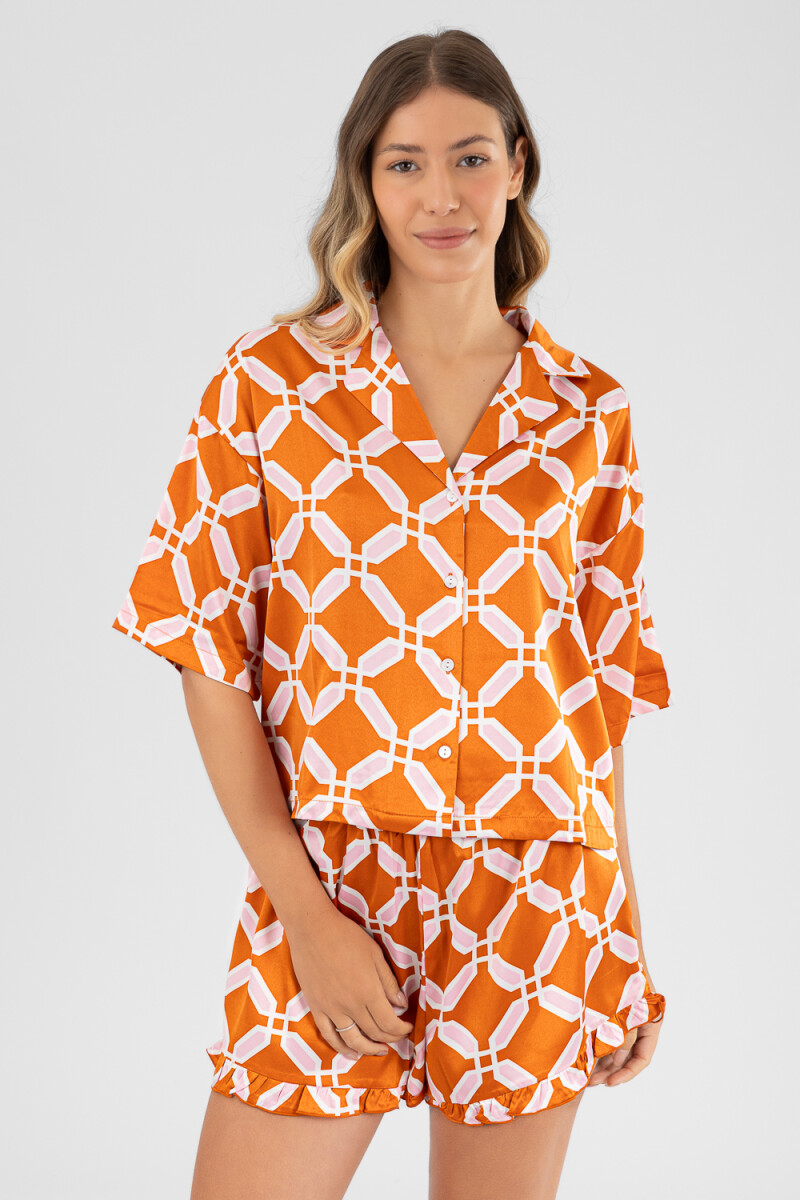 Vintage americano Naranja