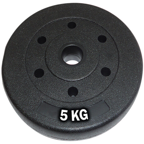 Disco 5kg Expert Revestido Pesa P/ Barras y mancuernas Barra No Oxida Disco 5kg Expert Revestido Pesa P/ Barras y mancuernas Barra No Oxida