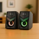 PARLANTES GAMER LIZZARD XZZ-SP-01 NEGRO