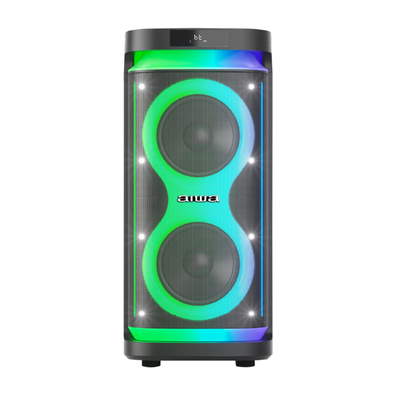 Torre de Sonido Bluetooth AIWA 800W PMPO TWS con luces LED | AWPOH5D Torre de Sonido Bluetooth AIWA 800W PMPO TWS con luces LED | AWPOH5D