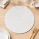 Individual Tejido Circular 38cm BLANCO
