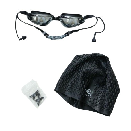 Set natacion lentes + gorro Set natacion lentes + gorro