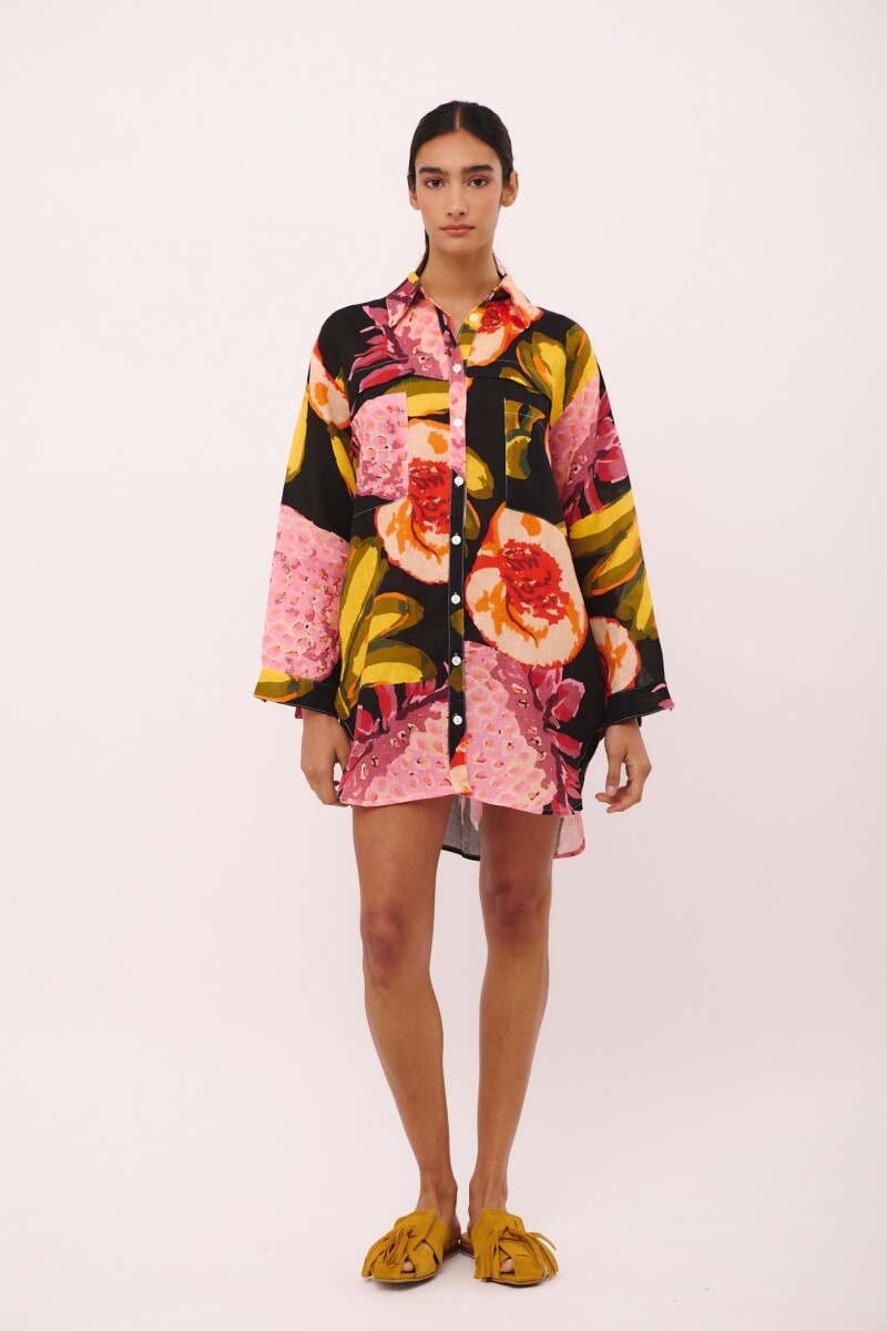 CAMISA MEN MORANGO PRINT - Multifruit 