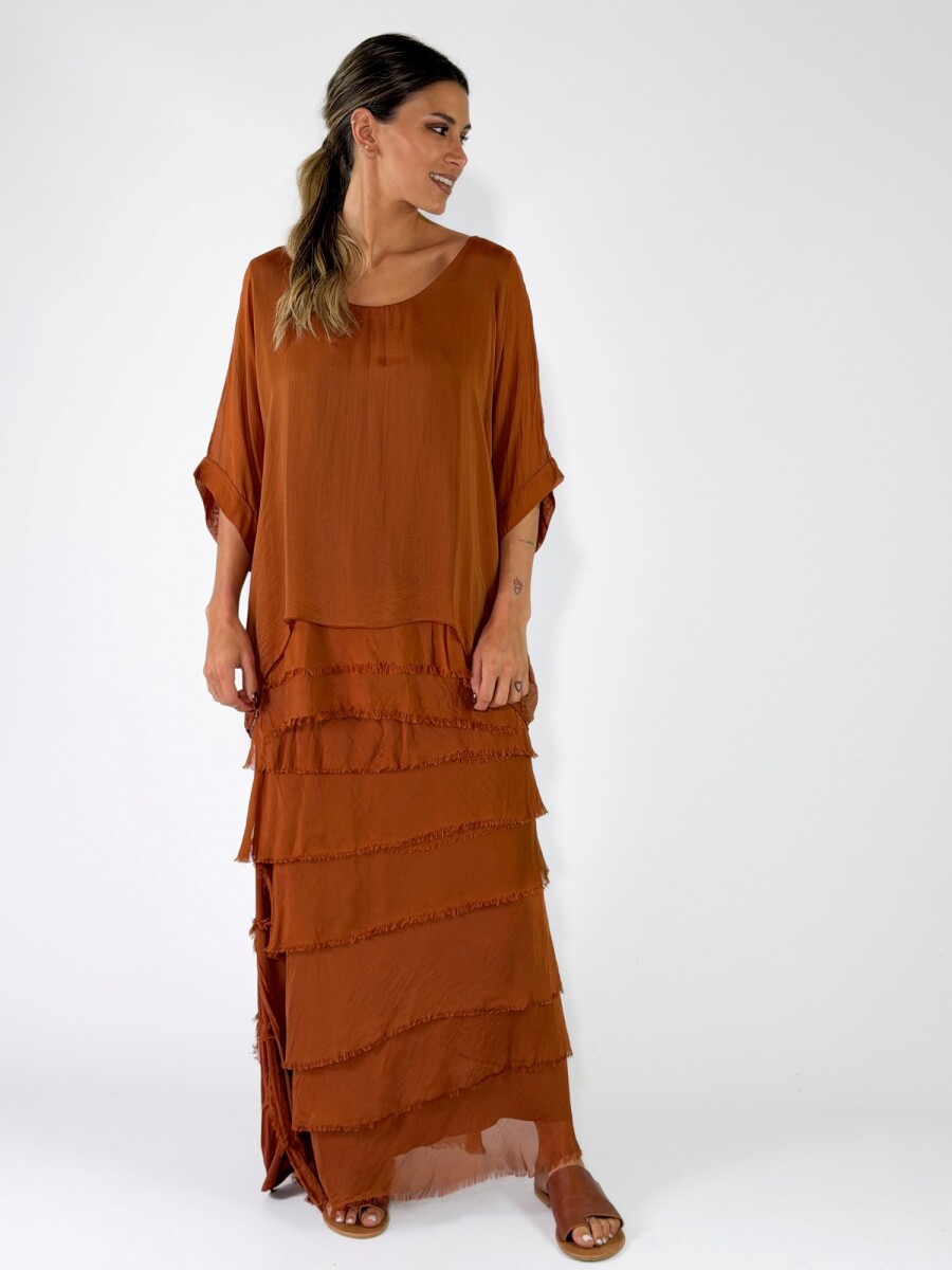 POLLERA GIULIANA - TERRACOTA 