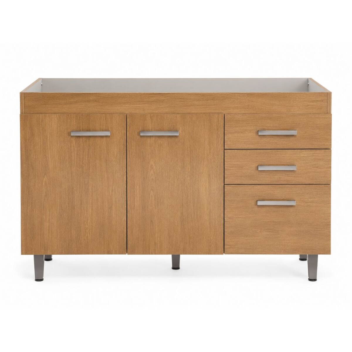 Bajo Mesada 3 Puertas 1 Cajón Cedro Mara 