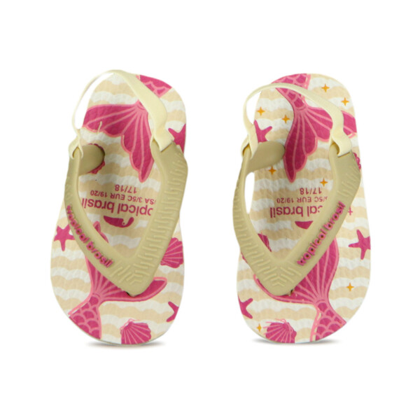 Tropical Brasil Ojota Baby De Nina - Rosado/fucsia Rosado-fucsia