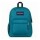 Mochila Escolar Jansport Cross Town Original Unisex Urbana Emerald Pool