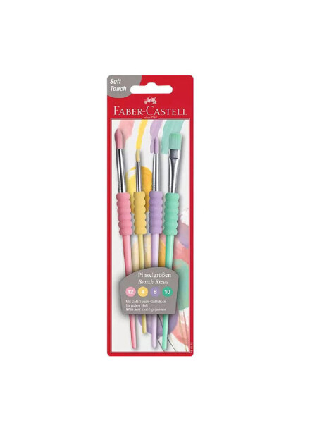 PINCELES SOFT TOUCH PASTEL MULTICOLOR