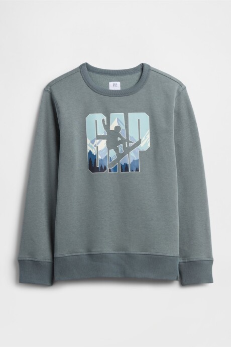 Buzo Deportivo Niño Grey Slate