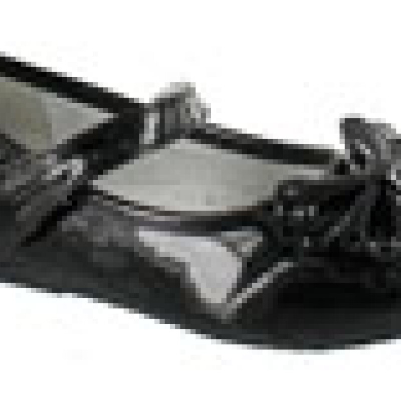 Balerinas Infantiles Croco Kids Gacela Negro