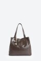Cartera tote chocolate