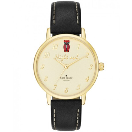 Reloj Kate Spade Clasico Cuero Negro 0