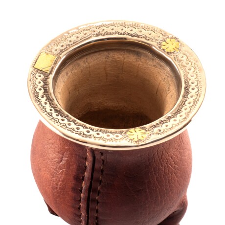 Mate de Alpaca y Bronce H4