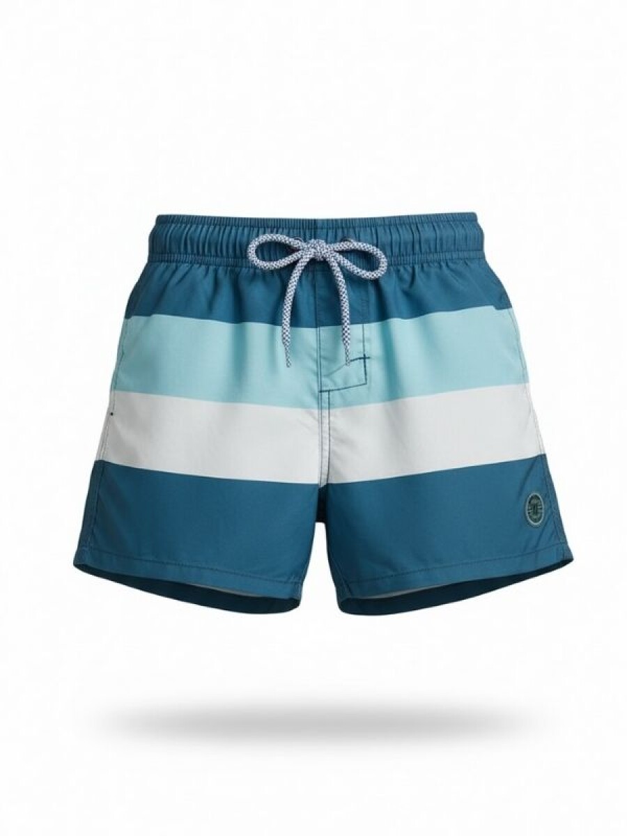 Short Baño Niño N+ - Azul 