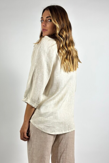 CAMISA ORQUIDEA Crudo