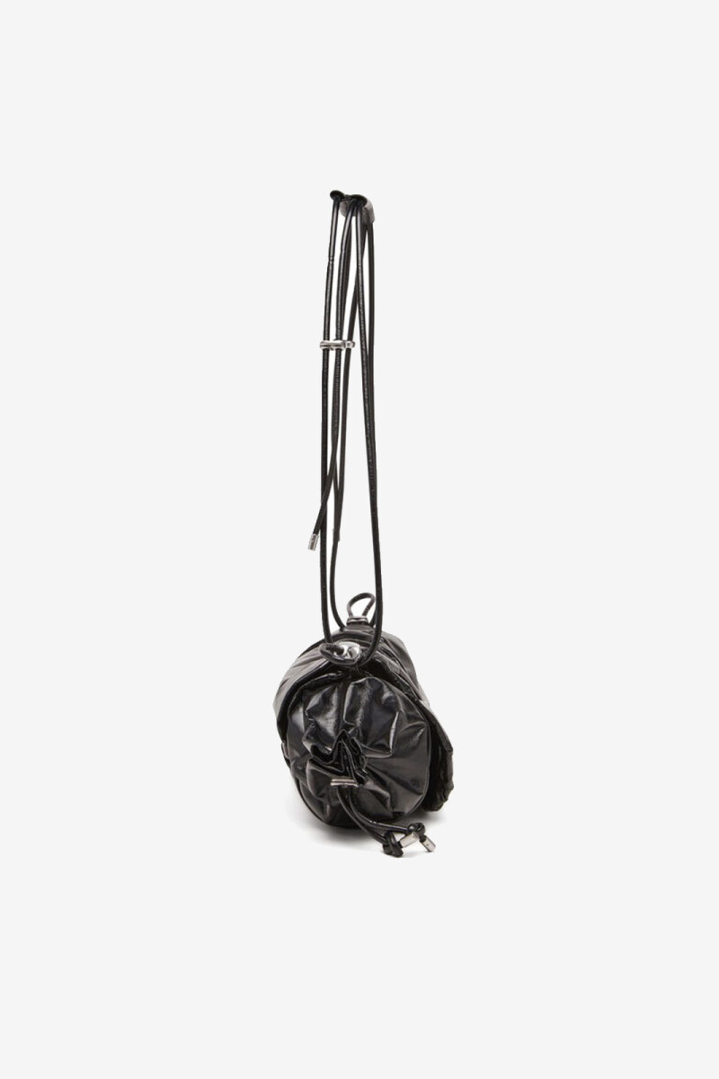 SCRUNCH-D SHOULDER Negro